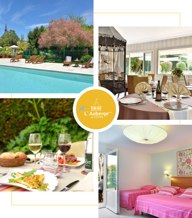 auberge de charme à Chitenay près de Blois dans le Loir-et-Cher 41