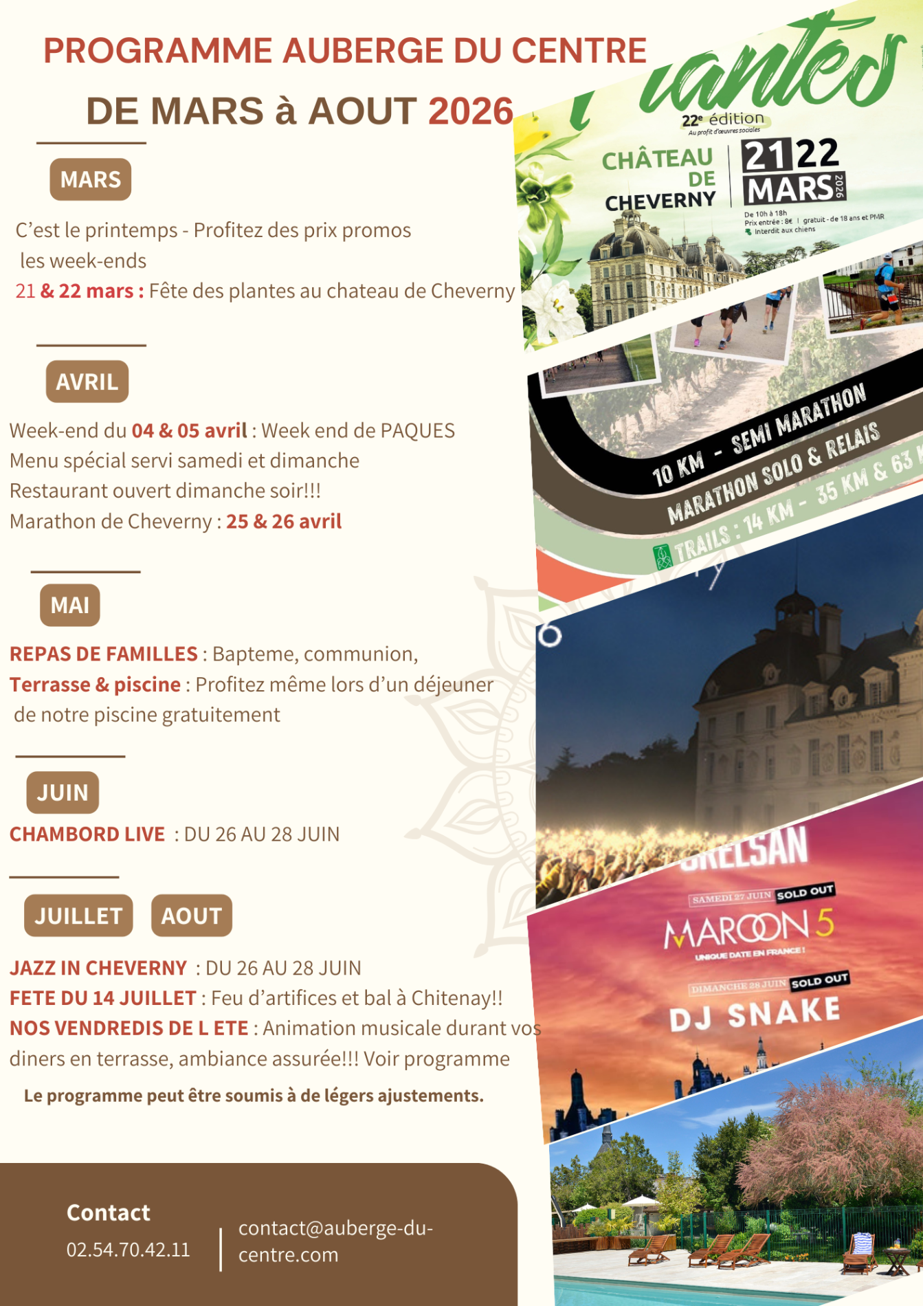 PROGRAMME PRINTEMPS ETE 2026