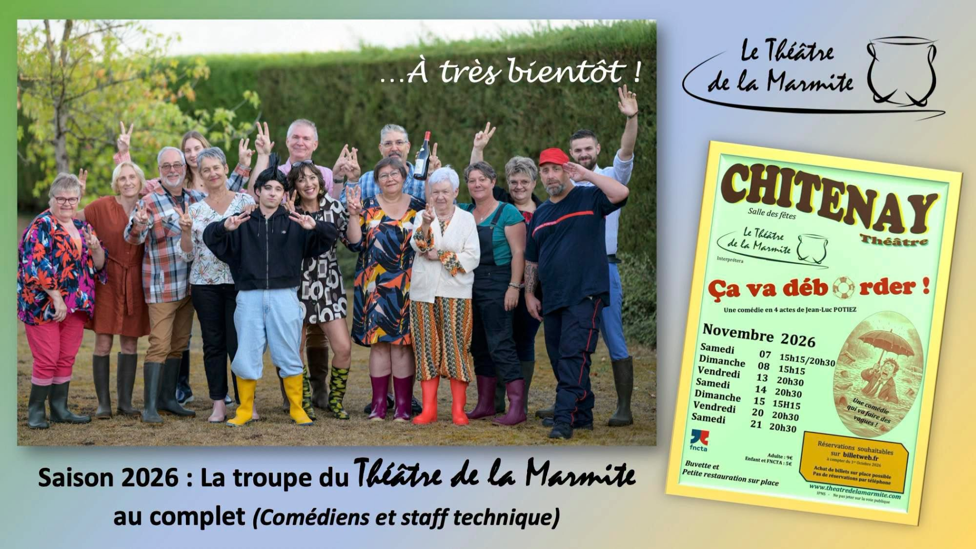 DEJEUNER - DINER THEATRE A CHITENAY